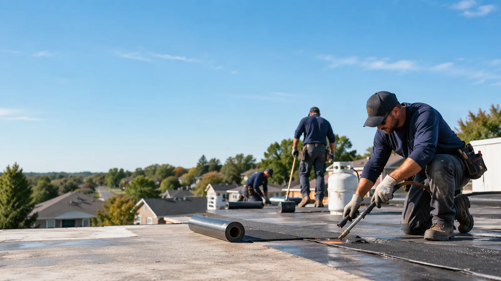 Flat Roof Leak Repair providers in Kansas